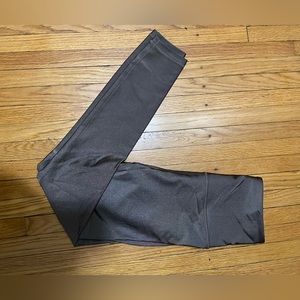 Athleta leggings in metallic brown. Size XS. Never worn.